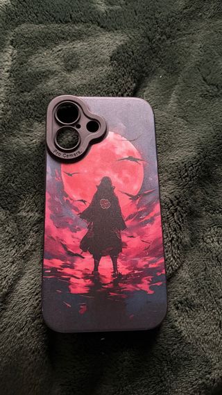 Funda iPhone 16 Diseño Anime Akatsuki