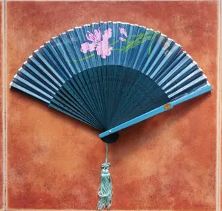 Lote de abanicos decorativos variados–buen estado