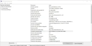 Ordenador de sobremesa negro