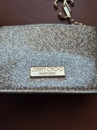Monedero Jimmy Choo Dorado/Plateado