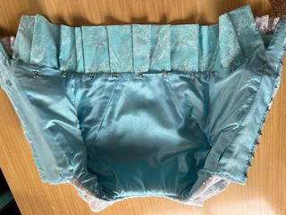 Traje Fallera Niña Azul 8-10 Años como NUEVO