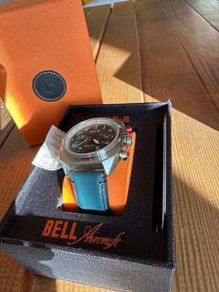 Reloj AVI-8 Estilo Aviación Azul/plata