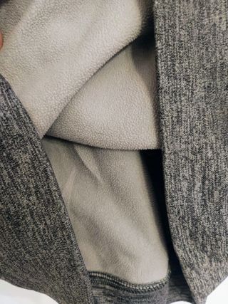 Adidas sudadera gris jaspeado S climawarm