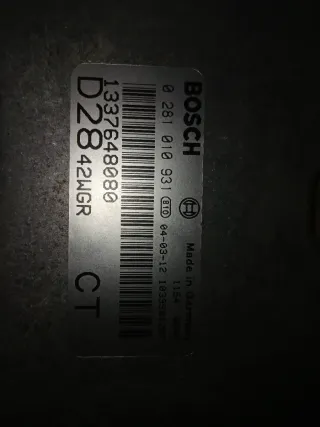 Centralita Bosch D2842WGR Peugeot Boxer 2.8