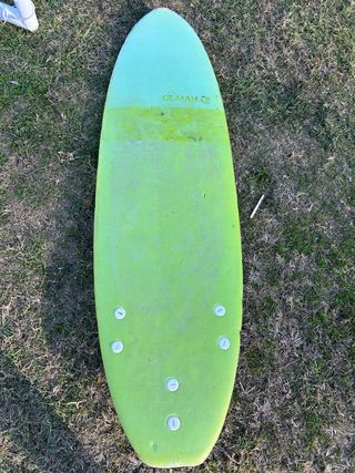 Tabla surf Olaian 6' con diseño cactus