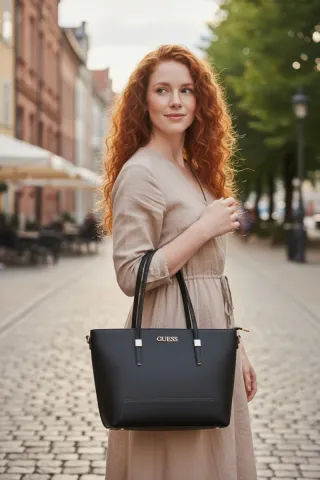 Bolso Negro Diseño Moda