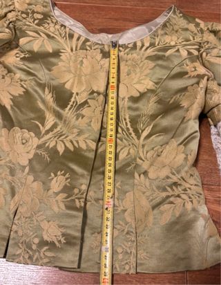 Corpiño Fallera Brocado Verde