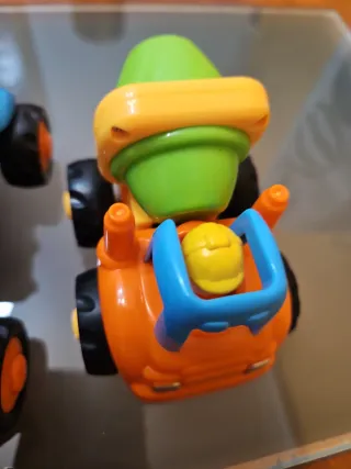 Lote 4 Vehículos de Juguete de granja y campo