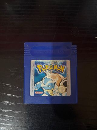 Pokemon Azul Game Boy DMG-APES-ESP