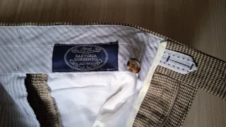 Pantalone sartoriale lana uomo tg.46