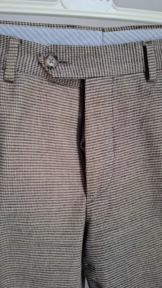 Pantalone sartoriale lana uomo tg.46