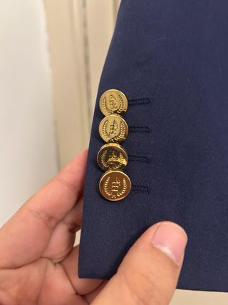 Americana The Cambridge Club Azul Talla M