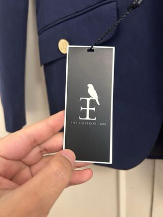 Americana The Cambridge Club Azul Talla M