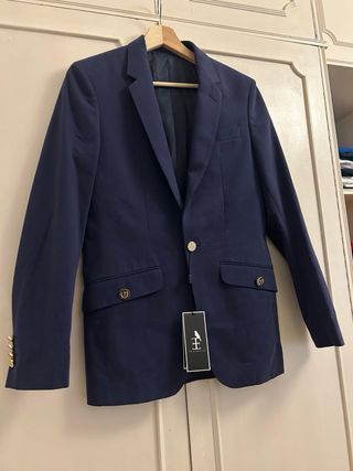 Americana The Cambridge Club Azul Talla M