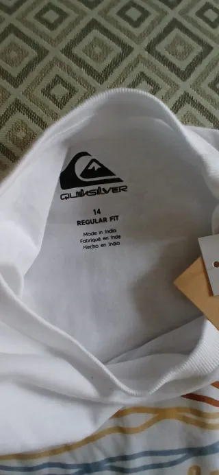 Camiseta Quiksilver Niño Talla 14