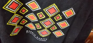 Camiseta Manolo García Diseño Étnico
