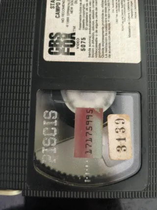 STAR DRIVE-IN VHS CBS FOX VIDEOCLUB