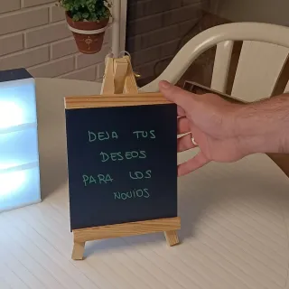 Letreros LED Candy Bar y Glitter Bar.