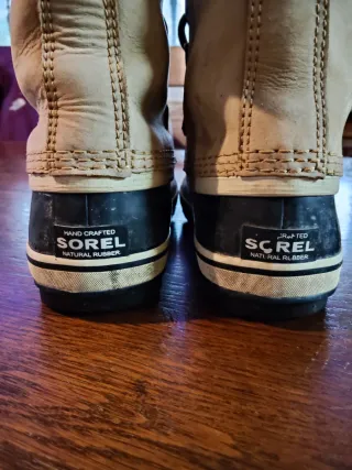 Botas Sorel Impermeables Beige/Negro
