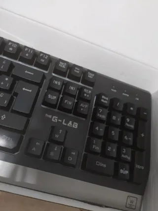 Combo Teclado y Ratón G-LAB Tungsten Inalámbrico