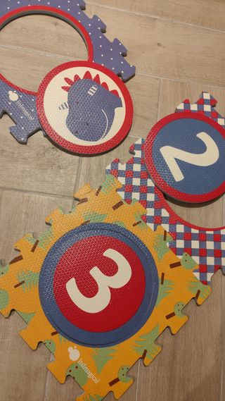 Colchoneta espuma puzzle bebé