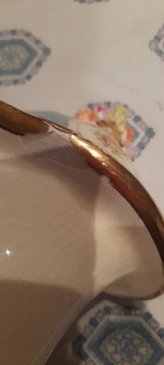 Jarrón Cartuja Medalla Oro