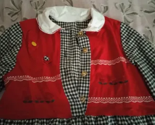 Vestito Bavarese Bambina con Cappello