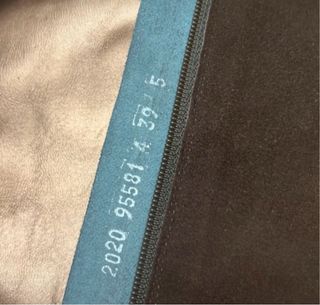 Stivali marroni con dipinto a fiore