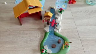 Playmobil Granja con Cascada y Molino