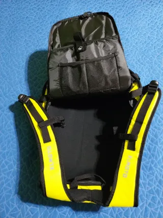 Mochila moto XLMOTO Amarilla
