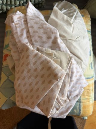 Colcha 200x175 y sábanas