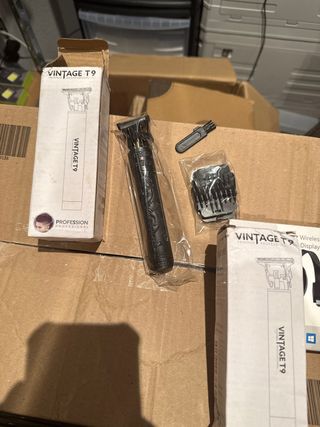 Cortapelos Vintage T9 Profesional. 1 x4€,  ,2 x7€