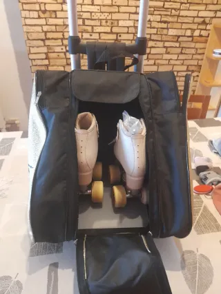 Bolsa para patines con ruedas