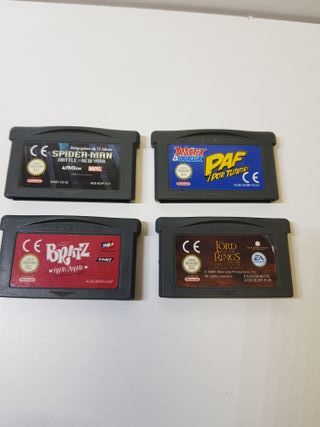Game Boy Advance: Spider-Man, Bratz, Lord o