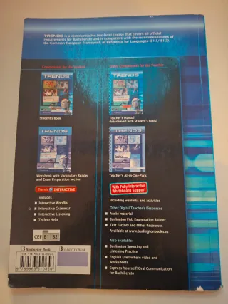 Inglés 1° Bachillerato - Libro de texto