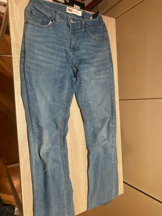 2 Pantalones Levi's Niños Azul talla 14a