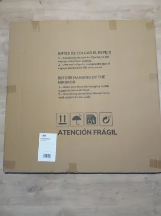 Espejo Baño 80 x 80