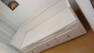 Cama nido de madera con cajones