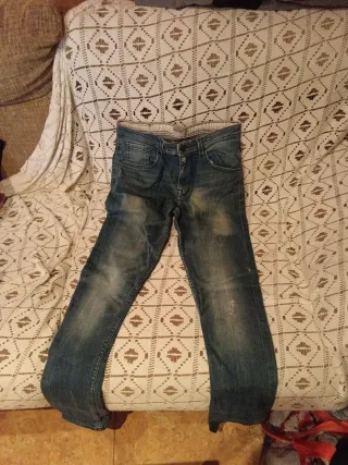 Pantalón vaquero hombre azul