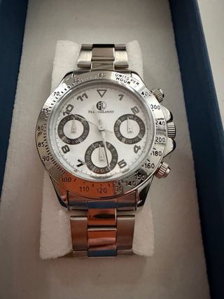 Orologio François le Petit Argento Bianco