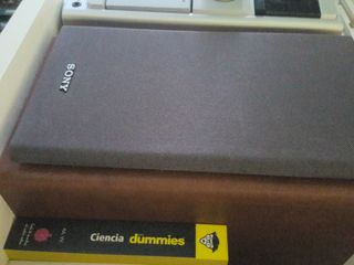 Minicadena Sony Plata y Marrón