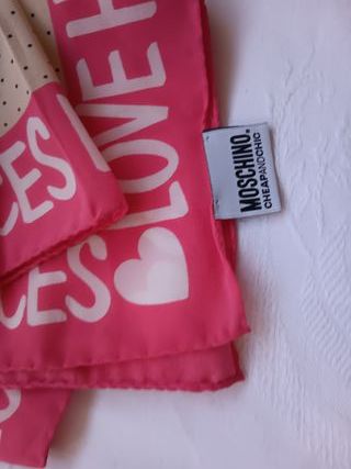 Foulard Moschino Cheap and Chic seta pura