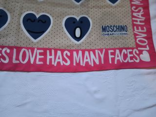 Foulard Moschino Cheap and Chic seta pura