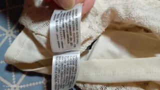 Top Bershka color crudo Talla XS