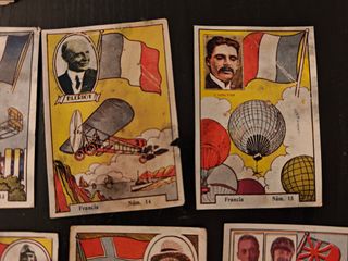 Cromos Los Reyes del Aire - Chocolates Alejo Borrá