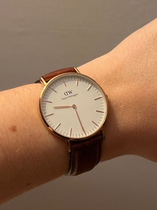 Pack 2 Relojes Daniel Wellington Marrón y Negro