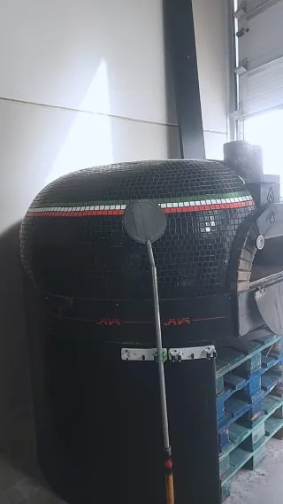 Horno de leña y gas Java para pizzas