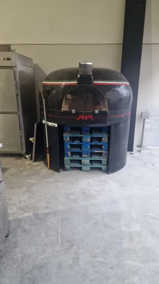 Horno de leña y gas Java para pizzas