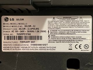 Monitor TV LG 32 pollici 32LC3R-ZJ - incl. decoder