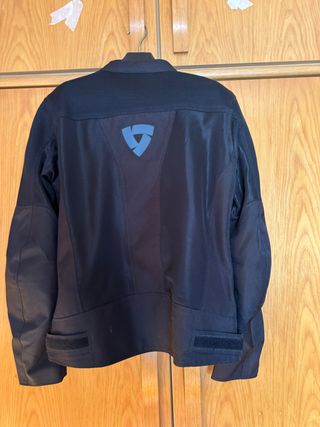 Chaqueta Moto Revit Vigor Negra. M